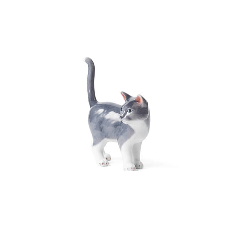 Figur 2026, kat, 15,5 cm fra Royal Copenhagen - 3 - Jacobsen Plus