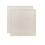 Waves servietter råhvid 45x45 cm 2 stk fra Royal Copenhagen - 1 - Jacobsen Plus