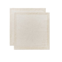 Waves servietter råhvid 45x45 cm 2 stk fra Royal Copenhagen