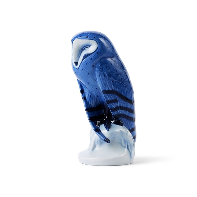 Royal Copenhagen Figur blå ugle, 22 cm
