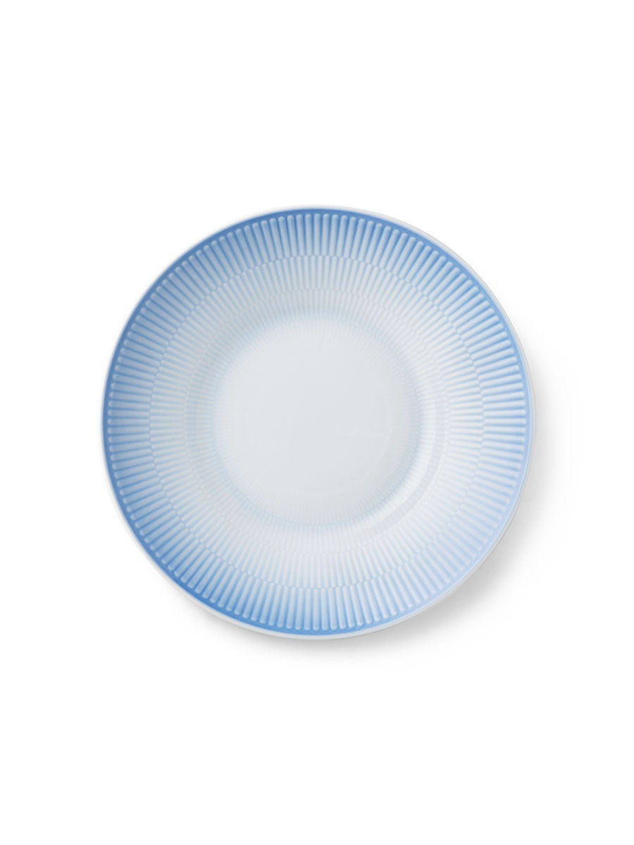 Royal Copenhagen Iris, Dyb Tallerken 24 cm, Blå - 1 - Jacobsen Plus