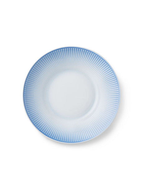 Royal Copenhagen Iris, Dyb Tallerken 24 cm, Blå - 1 - Jacobsen Plus