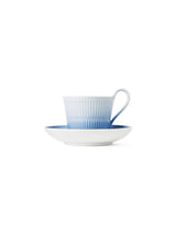 Royal Copenhagen Iris, Højhankskop med underkop 25 cl, Blå - 7 - Jacobsen Plus