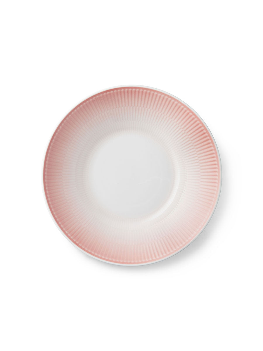 Royal Copenhagen Iris, Dyb Tallerken 24 cm, Koral