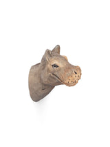 Animal Hand-Carved Hook fra Ferm Living - Flodhest - Jacobsen Plus