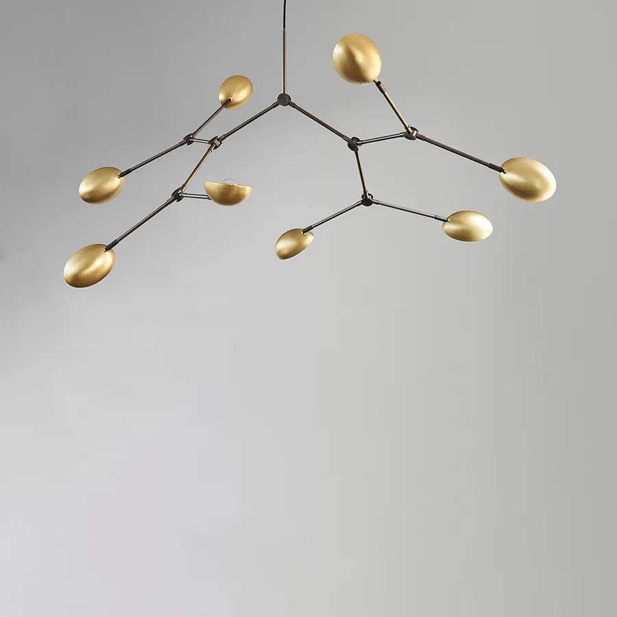 Drop Chandelier, brass fra 101 Copenhagen - 3 - Jacobsen Plus