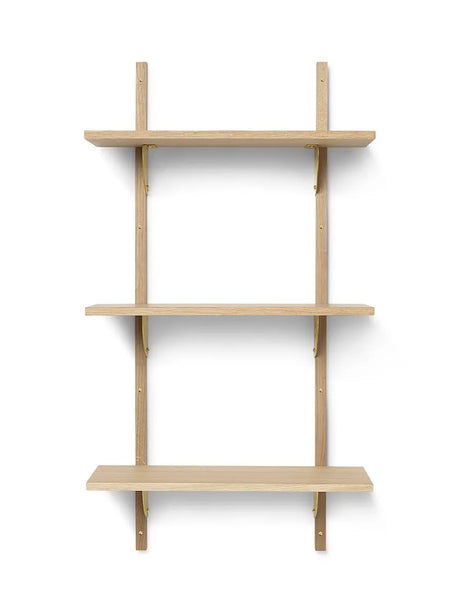 Sector Shelf T/N fra Ferm Living - Eg m-messing - Jacobsen Plus