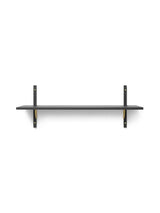 Sector Shelf S/W fra Ferm Living - Sort ask m-messing - Jacobsen Plus