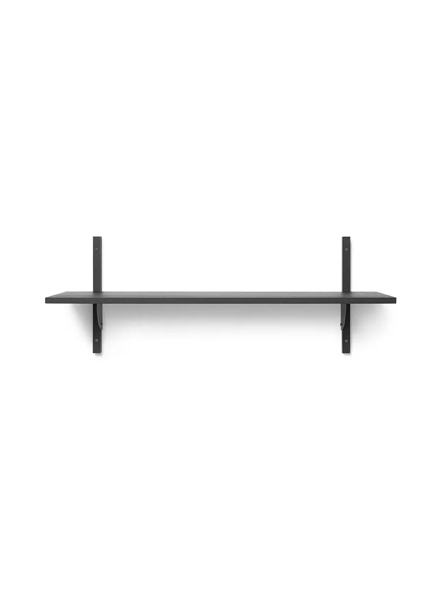 Sector Shelf S/W fra Ferm Living - Sort ask m-sort messing - Jacobsen Plus
