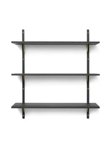 Sector Shelf T/W fra Ferm Living - Sort ask m-messing - Jacobsen Plus
