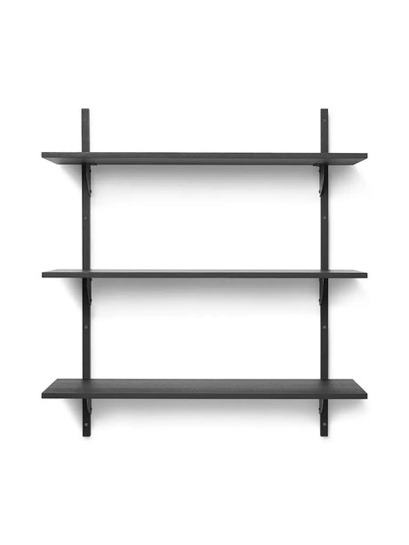 Sector Shelf T/W fra Ferm Living - Sort ask m-sort messing - Jacobsen Plus