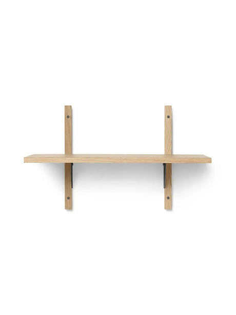 Sector Shelf S/N fra Ferm Living - Eg m-sort messing - Jacobsen Plus