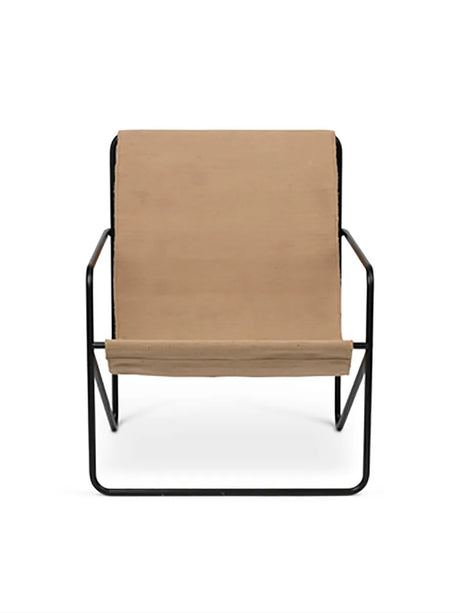Desert Lounge Chair, sort fra Ferm Living - Solid cashmere - Jacobsen Plus