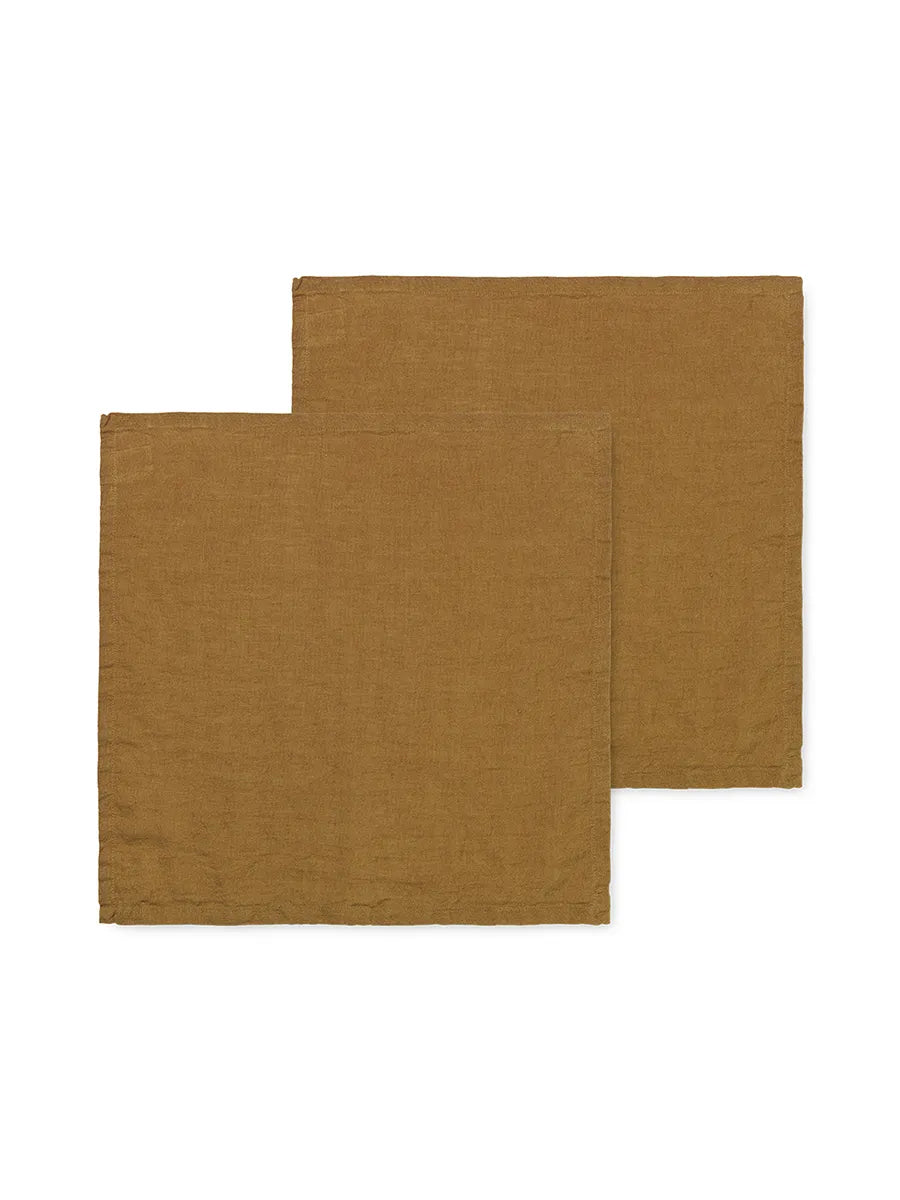 Linen Napkins, 2 stk fra Ferm Living - Sugar Kelp - Jacobsen Plus