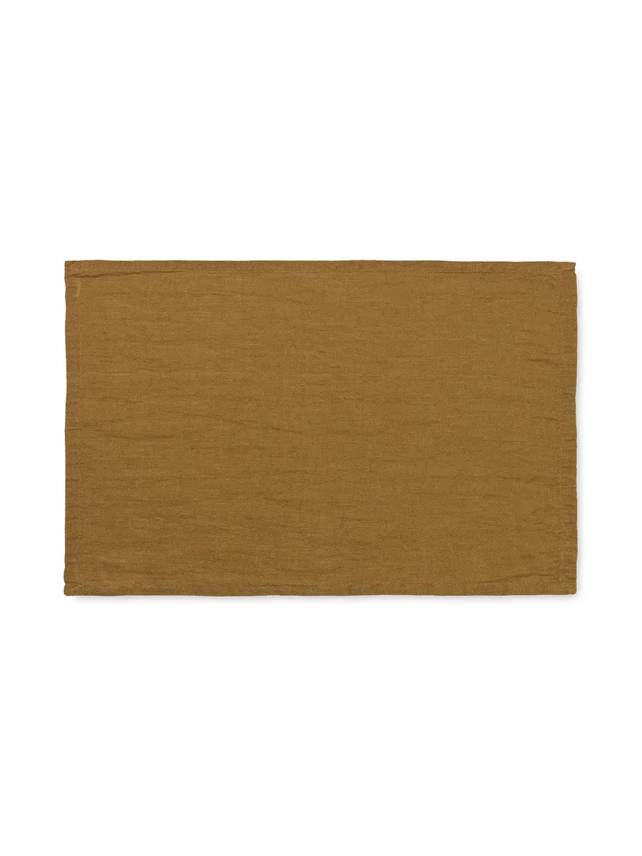 Linen Placemat, 2 stk. fra Ferm Living - Sugar Kelp - Jacobsen Plus