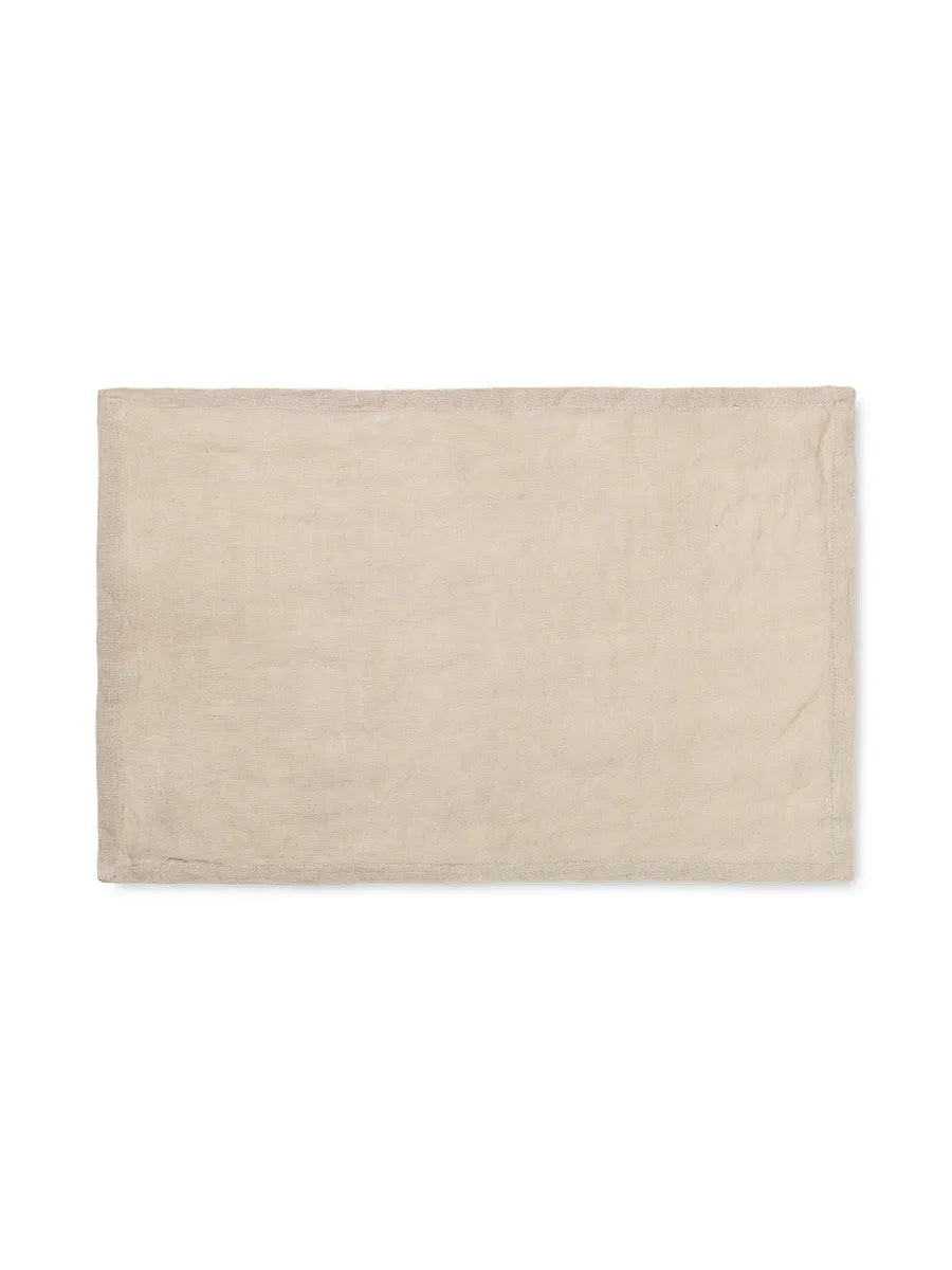 Linen Placemat, 2 stk. fra Ferm Living - Natural - Jacobsen Plus