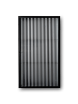 Haze Wall Cabinet, reeded glass 35x60 fra Ferm Living - Black - Jacobsen Plus