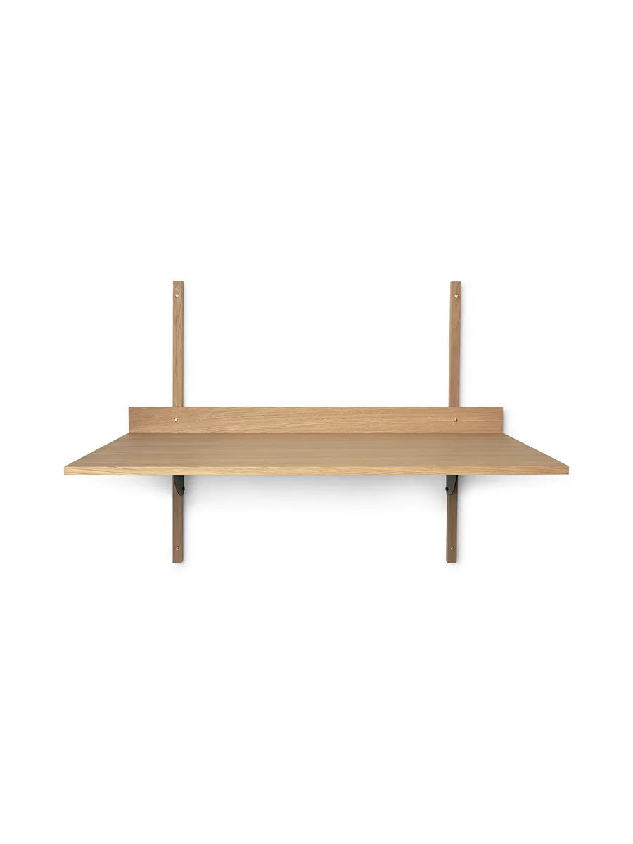 Sector Desk fra Ferm Living - Eg m-sort messing - Jacobsen Plus
