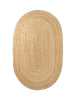 Eternal Oval Jute Rug - Natural fra Ferm Living
