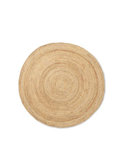 Eternal Round Jute Rug - Natural fra Ferm Living