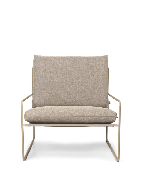 Desert 1-Seater udendørs lænestol fra Ferm Living - Cashmere - Dolce - Dark Sand - Jacobsen Plus