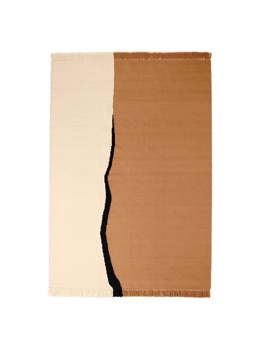 Soil Kelim Rug fra Ferm Living - 170 x 240 cm - Jacobsen Plus
