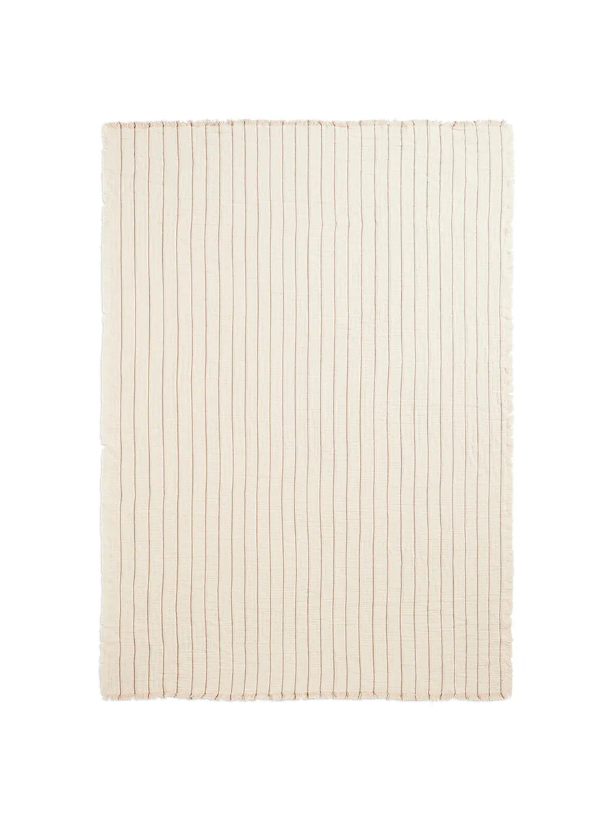 Aires Bedspread, single fra Ferm Living - Undyed - Jacobsen Plus