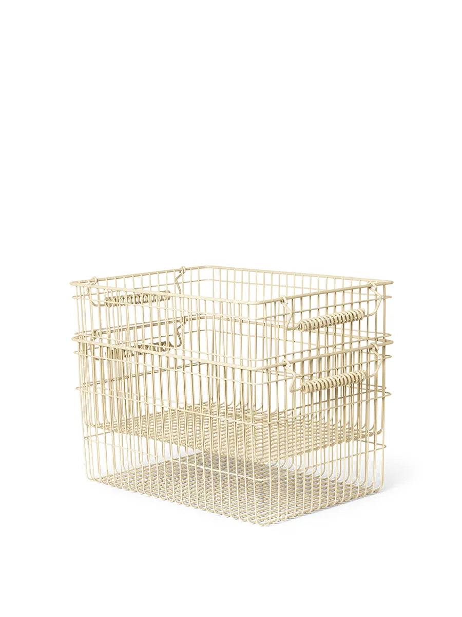 Cala Stackable Baskets, set of 2 fra Ferm Living - 7 - Jacobsen Plus