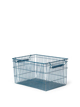 Cala Stackable Baskets, set of 2 fra Ferm Living - Dark blue - Jacobsen Plus