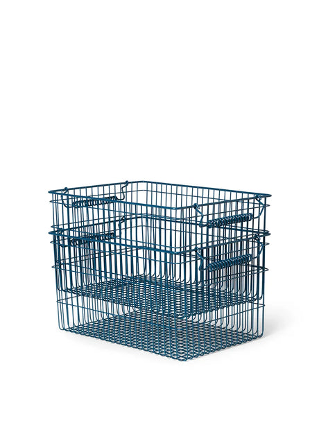 Cala Stackable Baskets, set of 2 fra Ferm Living - Cashmere - Jacobsen Plus