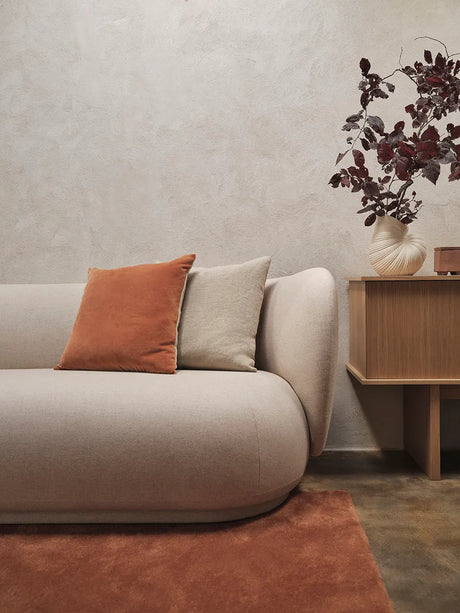 Senti Cushion fra Ferm Living - Khaki - Jacobsen Plus
