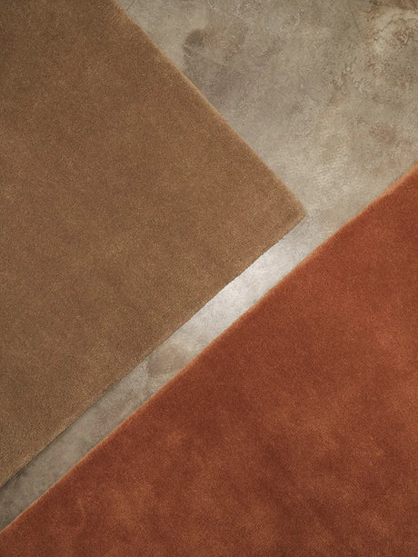 Stille Tufted Rug, red brown fra Ferm Living - 140 x 200 cm - Jacobsen Plus