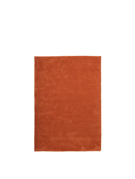 Stille Tufted Rug, red brown fra Ferm Living - 140 x 200 cm - Jacobsen Plus