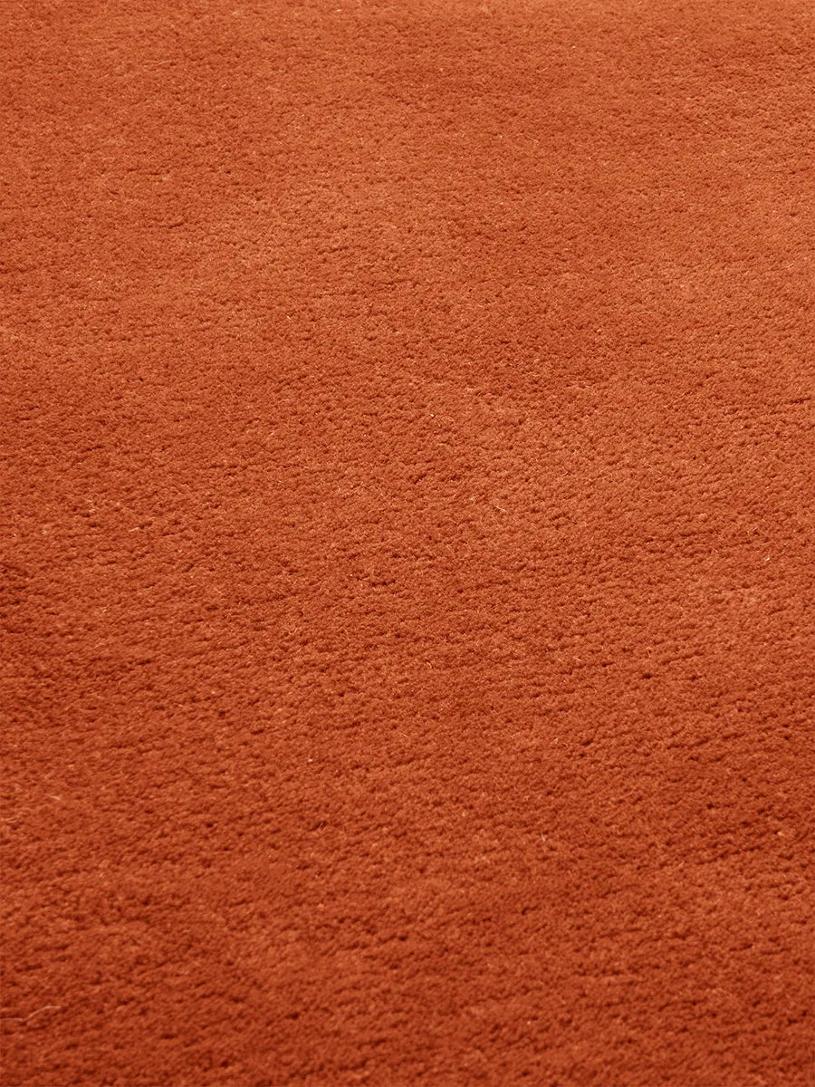 Stille Tufted Rug, red brown fra Ferm Living - 6 - Jacobsen Plus