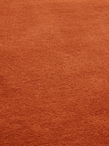Stille Tufted Rug, Ø240 cm fra Ferm Living - Red brown - Jacobsen Plus