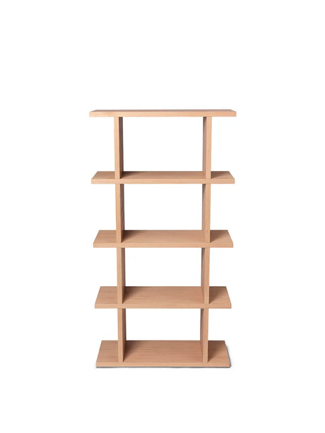 Kona Bookcase, 1x4 fra Ferm Living - Natural oak - Jacobsen Plus