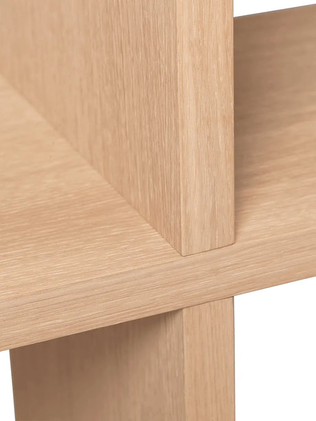 Kona Bookcase, 1x4 fra Ferm Living - Natural oak - Jacobsen Plus