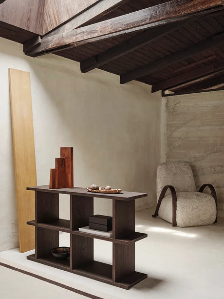 Kona Bookcase, 2x2 fra Ferm Living - Natural oak - Jacobsen Plus