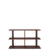 Dark stained oak
