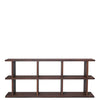 Dark stained oak
