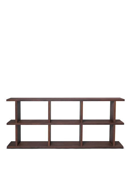 Kona Bookcase, 3x2 fra Ferm Living - Dark stained oak - Jacobsen Plus