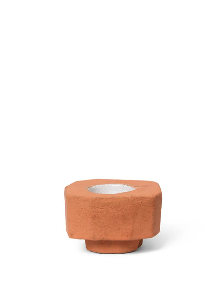 Kurinu Candle Holder fra Ferm Living - Terracotta - Jacobsen Plus