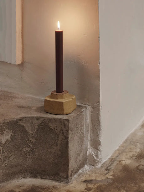 Kurinu Candle Holder fra Ferm Living - Honey - Jacobsen Plus