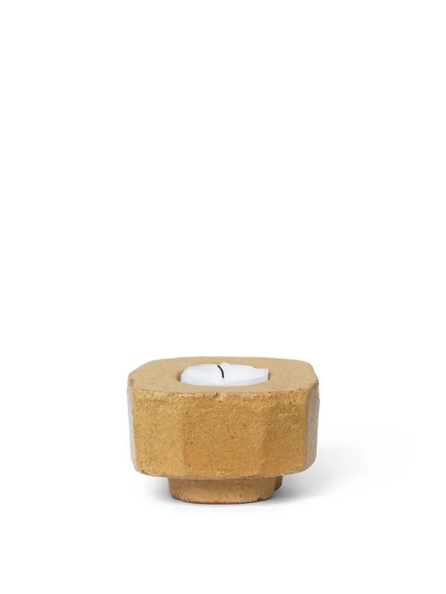 Kurinu Candle Holder fra Ferm Living - Honey - Jacobsen Plus