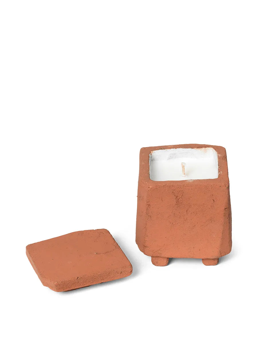Kurinu Scented Candle fra Ferm Living - Terracotta - Jacobsen Plus