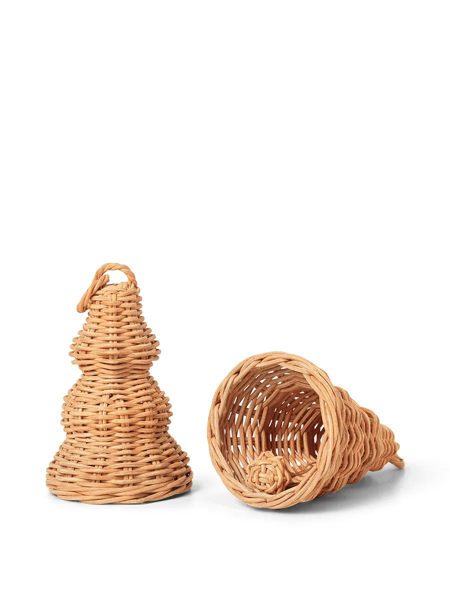 Braided Bell Baubles, sæt á 2 stk. fra Ferm Living - 4 - Jacobsen Plus
