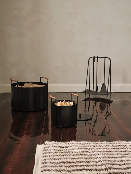 Kami Knotted Rug, coffee fra Ferm Living - 80 x 120 cm - Jacobsen Plus
