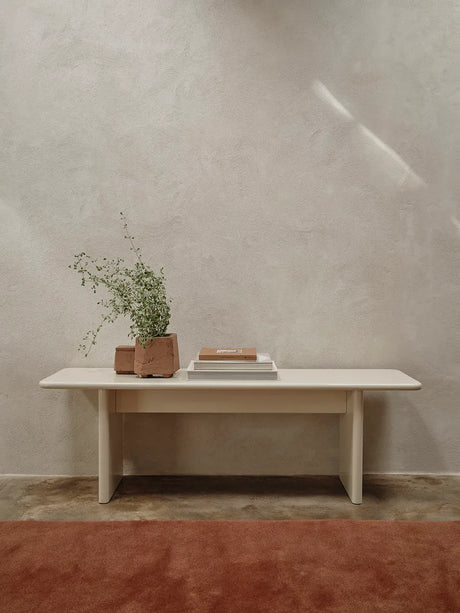 Rink Bench, 140 cm fra Ferm Living - Tea Green - Jacobsen Plus