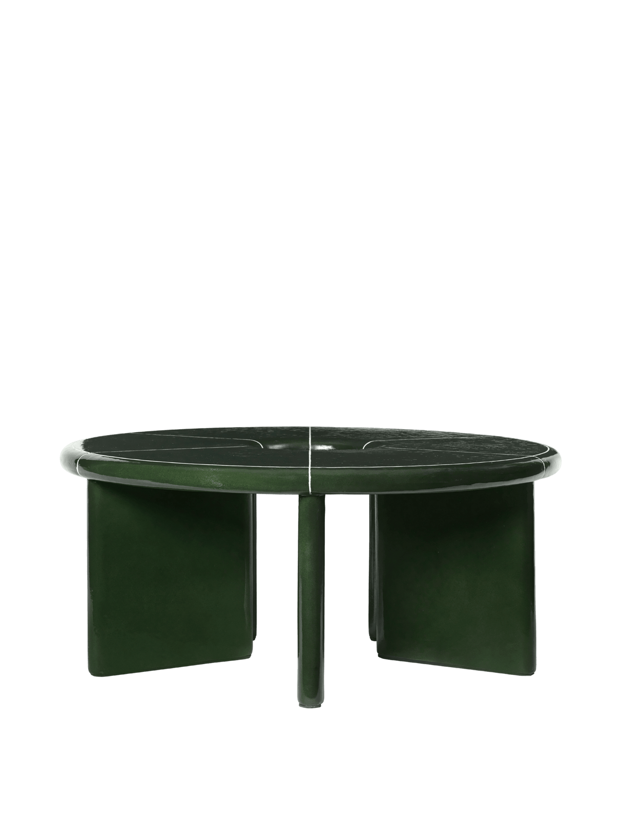 Deya udendørs sofabord, Ø80 fra Ferm Living - Dark Green - Jacobsen Plus