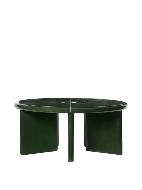 Deya udendørs sofabord, Ø80 fra Ferm Living - Dark Green - Jacobsen Plus